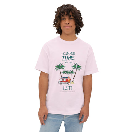 Haiti T-Shirt Caribbean Vibes Series Unisex Premium Crewneck T-Shirt