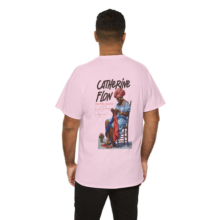 Catherine Flon Legacy in Stitches Tee Haitian Freedom Series Unisex Heavy Cotton T-Shirt
