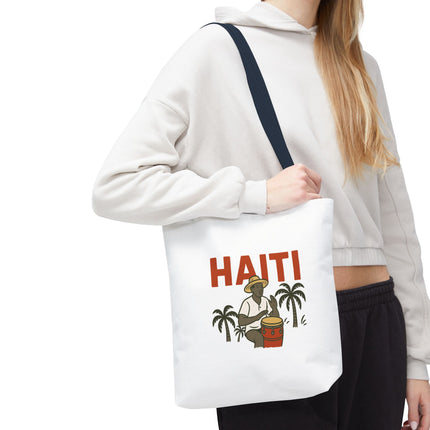 Haiti’s Heartbeat Limited Edition Heritage Tote Agricultural Roots Design - CreoleSizzle