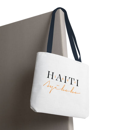 1804 Ayibobo Haiti Heritage Limited Tote Kreyòl Freedom Script Edition - CreoleSizzle