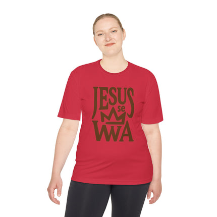 Faith in Motion “Jezi se Wa” Haitian Heritage Tee Unisex Moisture-Wicking Performance Shirt Cultural Pride Collection T-shirt