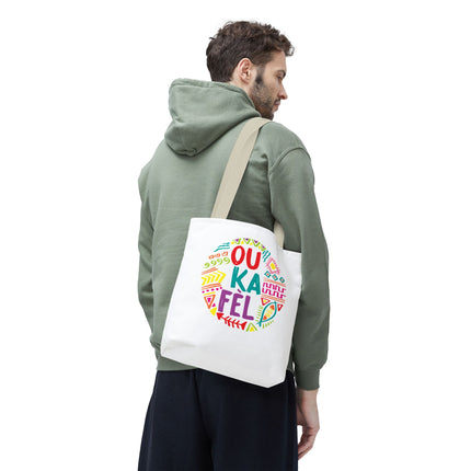 Ou Ka Fè’l Limited Edition Creole Motivation Tote Inspirational Haitian Design - CreoleSizzle