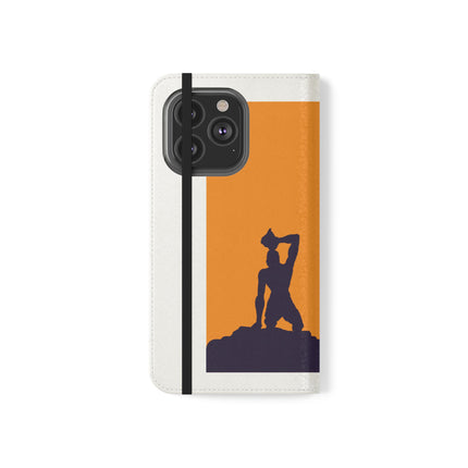 Ayiti Soulscape Marron And Cathedral Mirrored Flip Case for iPhone Edition Symbol of Dual Heritage