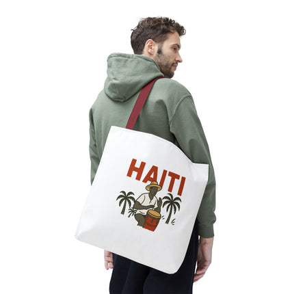 Haiti’s Heartbeat Limited Edition Heritage Tote Agricultural Roots Design - CreoleSizzle