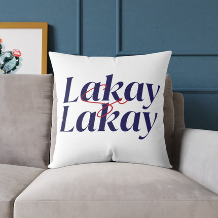 Lakay Se Lakay Luxury Minimalist Pillow Haitian Home Pride Design Creole Cultural Typography - CreoleSizzle