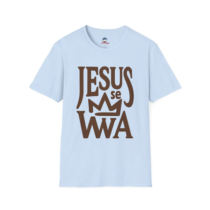 Jezi Se Wa Jesus is King T-Shirt Haitian Faith Series Premium Crewneck Faith-Inspired Unisex Softstyle T-Shirt