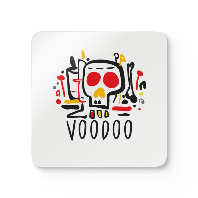 Voodoo Rebellion A Modern Ritual Art Coaster Set Afro-Spiritual Pride Coasters