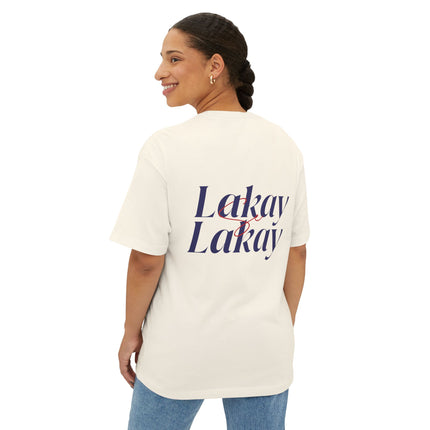 Lakay se Lakay Heritage Oversized Tee Haitian Roots Collection Unisex Streetwear, Everyday Wear, Trendy Apparel Haitian Street Vibes Graphic on Back