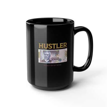 Hustler 1000 Goud and The Heritage Grind Limited Edition 15oz Premium Coffee Mug
