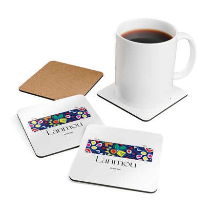 Lanmou Coasters A Touch of Haitian Love for Your Home Ancestral Art Coaster Set