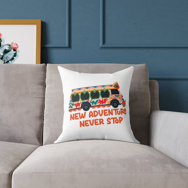 Tap-Tap Spirit Haitian Adventure Pillow Limited Culture Drop Diaspora Decor - CreoleSizzle