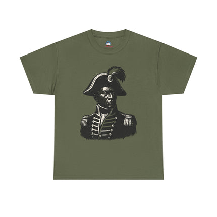 The Visionary’s Gaze Haitian Hero Tribute Tee Revolutionary Legacy Series Unisex Heavy Cotton T-Shirt