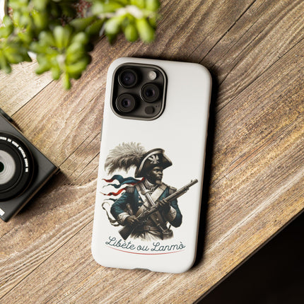 Libète ou Lanmò Limited Artist Edition Phone Case Heritage Protector Series
