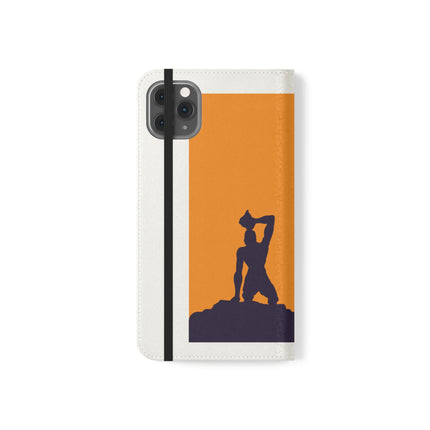 Ayiti Soulscape Marron And Cathedral Mirrored Flip Case for iPhone Edition Symbol of Dual Heritage