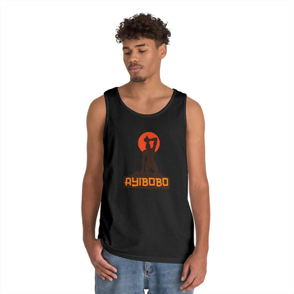 Ayibobo Heritage Tank Top Nèg Mawon Graphic Unisex Shirt Haitian Spiritual Streetwear Outdoorsy Vibe