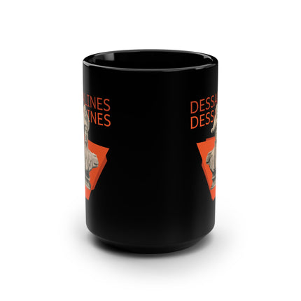 The Statue of Dessalines Power in Bronze Premium Mug Haitian Revolution Hero Tribute