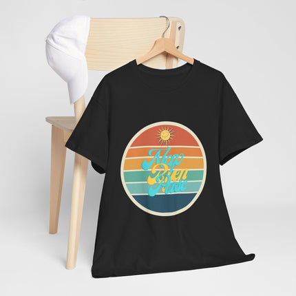 Map Byen Pase Retro-Inspired Haitian Graphic T-Shirt Motivational Shirt, Unisex Cotton Comfort Fit - CreoleSizzle