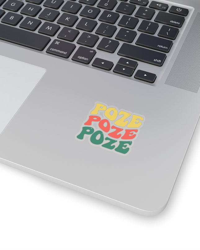 Poze Poze Poze Vinyl Sticker Durable and Stylish Haitian-Inspired Decals Kiss-Cut Stickers - CreoleSizzle
