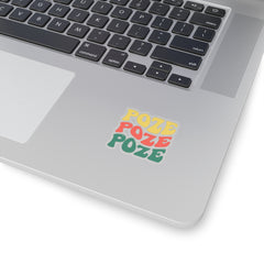 Poze Poze Poze Vinyl Sticker Durable and Stylish Haitian-Inspired Decals Kiss-Cut Stickers