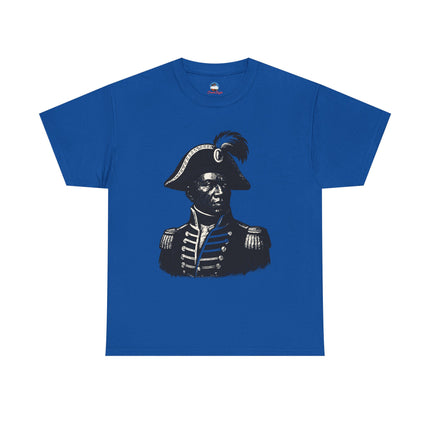 The Visionary’s Gaze Haitian Hero Tribute Tee Revolutionary Legacy Series Unisex Heavy Cotton T-Shirt