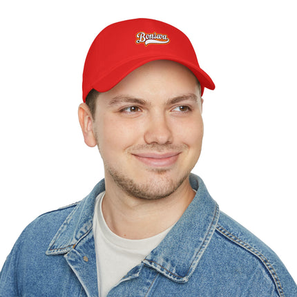 Bonswa Printed Baseball Cap  Haitian-Inspired Classic Hat for Everyday Wear - CreoleSizzle