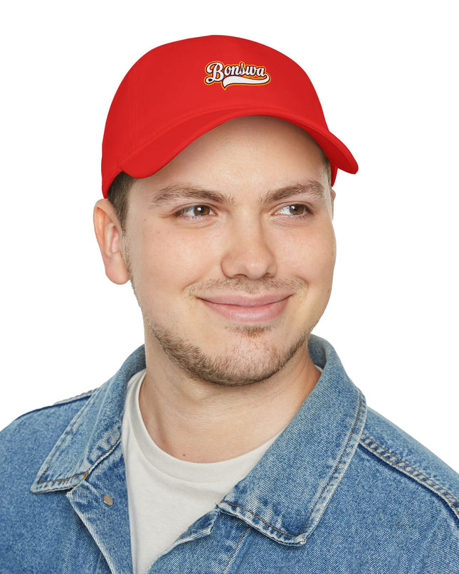 Bonswa Printed Baseball Cap  Haitian-Inspired Classic Hat for Everyday Wear - CreoleSizzle
