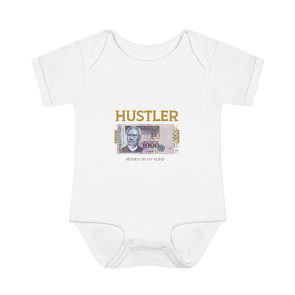 The Hustler’s Legacy Haitian Grit Baby Bodysuit Future Entrepreneur Series Infant Apparel Hustler Baby Bodysuit