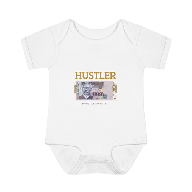 The Hustler’s Legacy Haitian Grit Baby Bodysuit Future Entrepreneur Series Infant Apparel Hustler Baby Bodysuit
