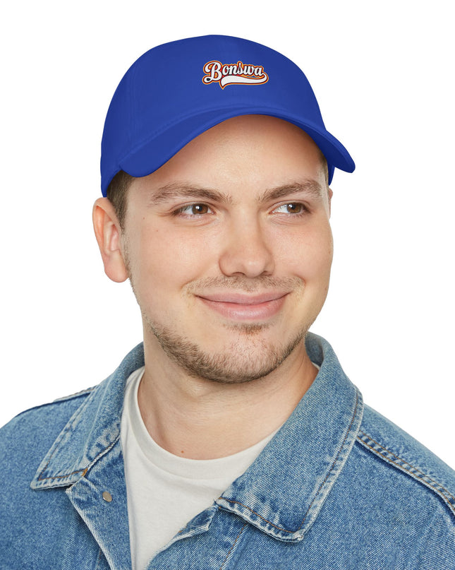 Bonswa Printed Baseball Cap  Haitian-Inspired Classic Hat for Everyday Wear - CreoleSizzle