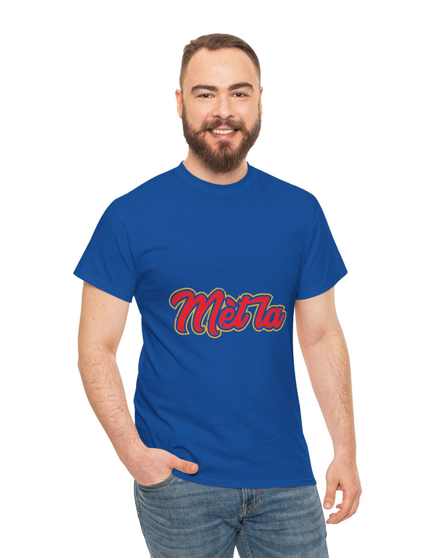Exclusive Mèt La T-Shirt Representing Strength and Leadership in Haitian Unity Cultural Pride Apparel Unisex Cotton Comfort Fit Express Delivery available - CreoleSizzle