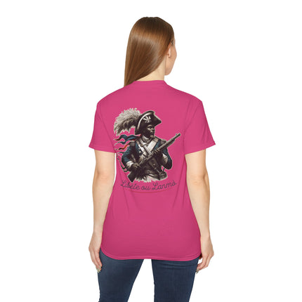 Liberty or Death Revolutionary Spirit Tee Haitian Independence Apparel Unisex Premium Cotton T-Shirt