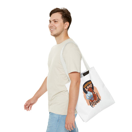 Haitian Loud & Proud Premium Cultural Tote Bags Limited Artist Edition - CreoleSizzle