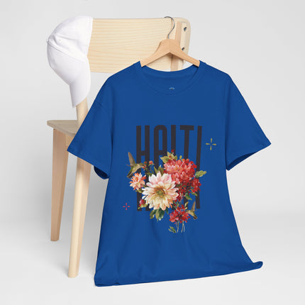 Haiti Bloom Floral, A soft, elegant tribute to Haiti’s beauty, resilience, and the culture that continues to bloom.