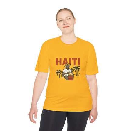 Roots of Ayiti Unisex Moisture Wicking Tee Limited Artist Edition Heritage Apparel
