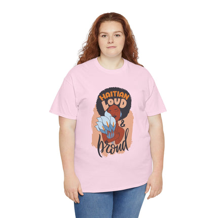 The Anthem Haitian Loud & Proud T-Shirt Haitian Pride Series Unisex Premium Crewneck Tee