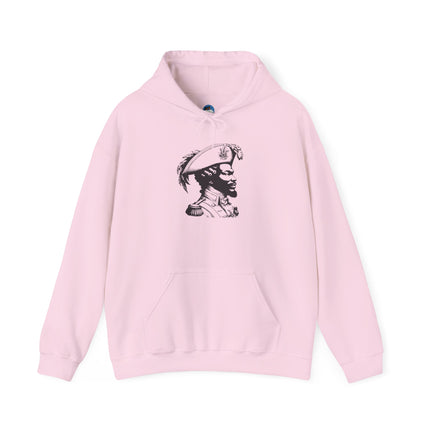 The Visionary’s Resolve Haitian Revolutionary Hoodie Heritage Collection Unisex Heavy Blend™ Bold Graphic Hoodie