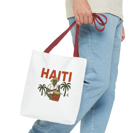Haiti’s Heartbeat Limited Edition Heritage Tote Agricultural Roots Design - CreoleSizzle