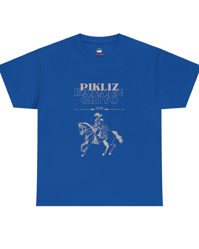 Pikliz Banann Griyo T-Shirt – Haitian Cuisine Inspired Tee – Unisex Cultural Graphic Shirt - CreoleSizzle