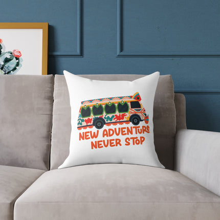 Tap-Tap Spirit Haitian Adventure Pillow Limited Culture Drop Diaspora Decor - CreoleSizzle