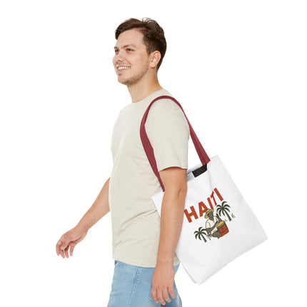 Haiti’s Heartbeat Limited Edition Heritage Tote Agricultural Roots Design - CreoleSizzle