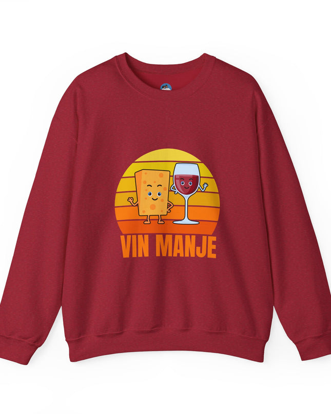 Vin Manje Unisex Sweatshirt Celebrate Haitian Culture with Comfort and Style Culture with Comfort and Style - CreoleSizzle