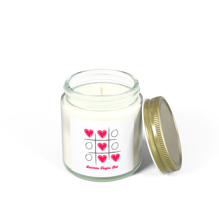 Love Candle Lanmou Toujou Bat Haitian-Inspired Romantic Gift Scented Candles, Coconut Apricot Wax (4oz, 9oz) - CreoleSizzle