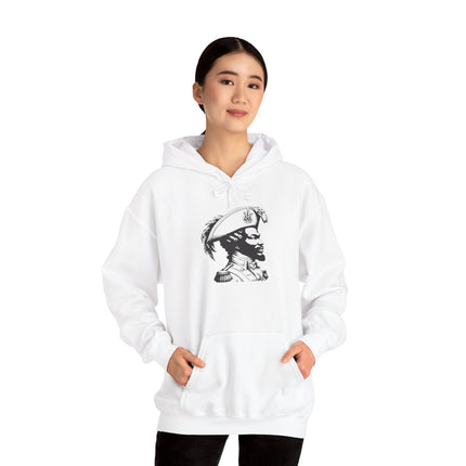 The Visionary’s Resolve Haitian Revolutionary Hoodie Heritage Collection Unisex Heavy Blend™ Bold Graphic Hoodie