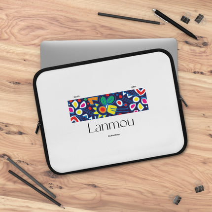 Lanmou Limited Edition Haitian Love Pattern Laptop Sleeve Creole Heritage Collection - CreoleSizzle