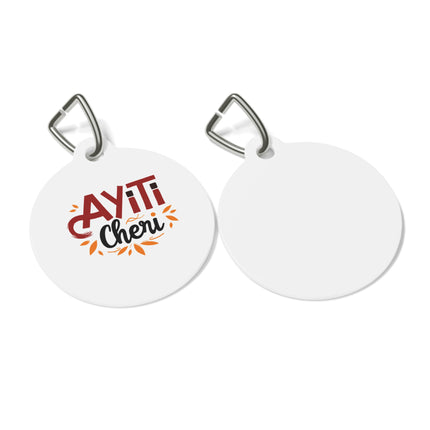 Ayiti Chéri Limited Heritage Tee Beloved Haiti Edition Pet Tag