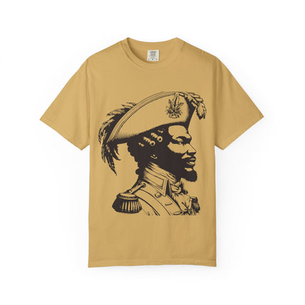 The Visionary’s Profile Haitian Revolutionary Genius T-Shirt Unisex Garment-Dyed Tee Cultural Heritage Series