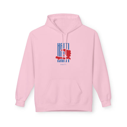 Bold Haitian Identity Hoodie Unisex Streetwear Sweatshirt Culture Pride Apparel Festivals