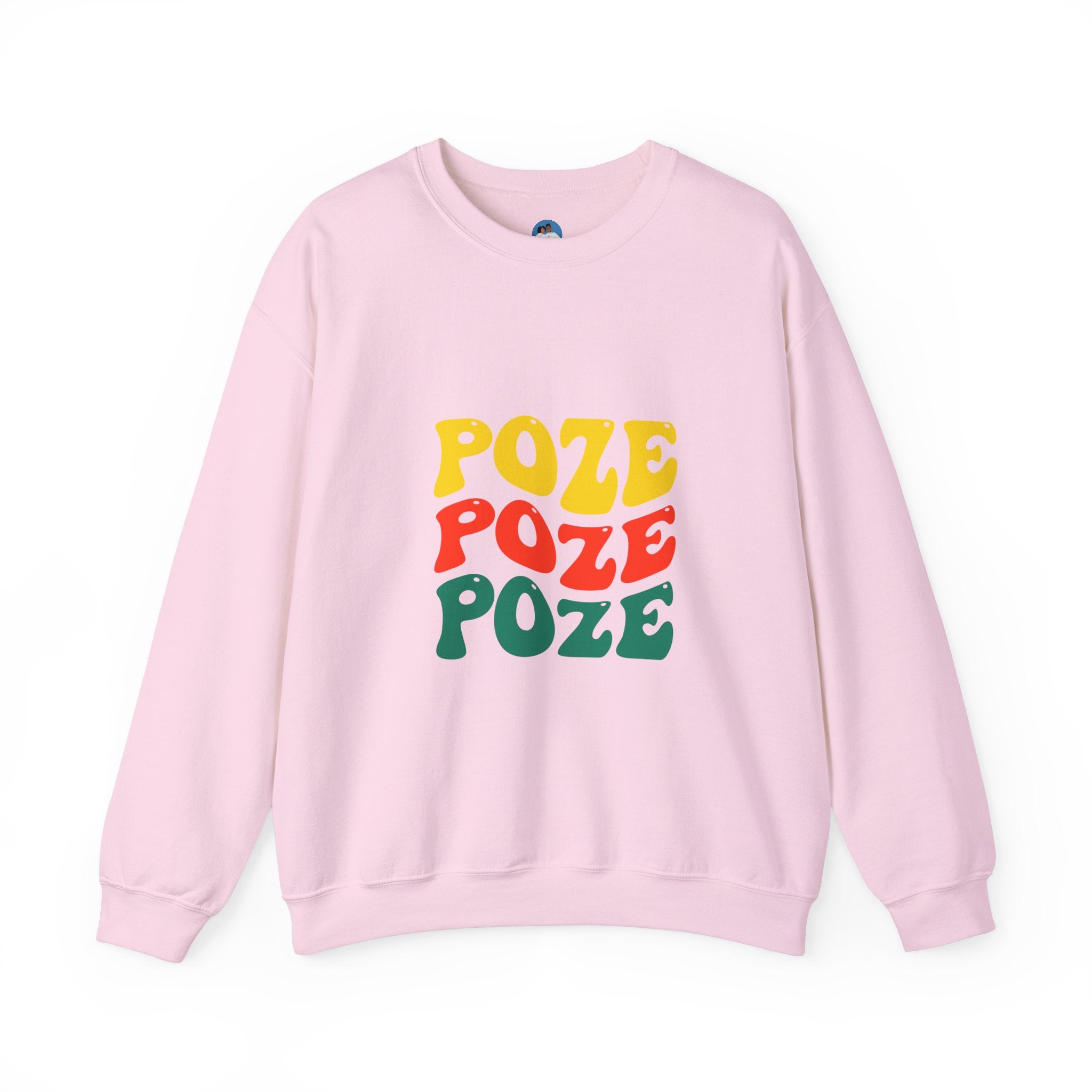 Relaxed Fit Poze Poze Poze Sweatshirt Embrace the Chill with Haitian Cultural Flair