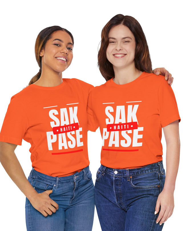Sak Pase Haiti T-Shirt Celebrate Haitian Heritage in Style Unisex Jersey Short Sleeve Tee - CreoleSizzle