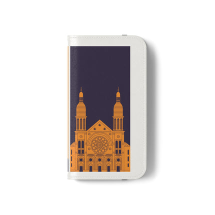 Ayiti Soulscape Marron And Cathedral Mirrored Flip Case for iPhone Edition Symbol of Dual Heritage